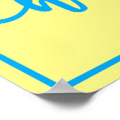 Mijn ras: menselijk afdrukken, waardevol Poster pa (Hoek)