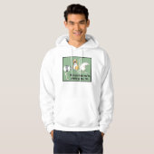 "Mijn Rat denkt dat je ook  bruto bent" Hoodie (Voorkant volledig)