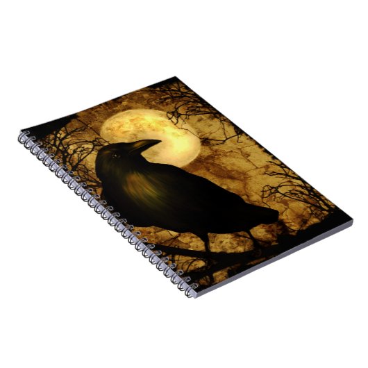 Mijn raven notebook notitieboek (Rechterzijde)