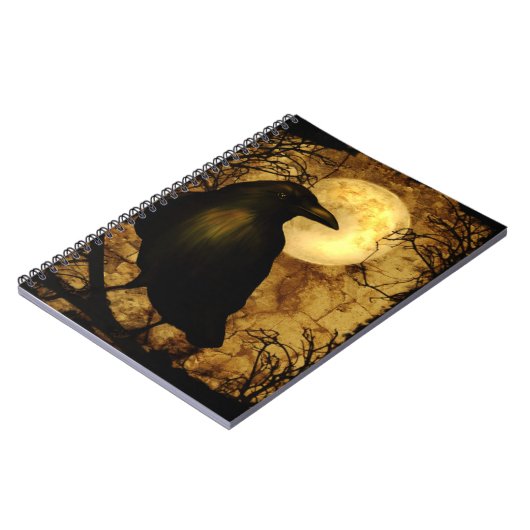 Mijn raven notebook notitieboek (Linkerzijde)