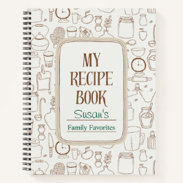 Mijn receptenboek - Favoriete recepten Notitieboek