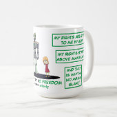 Mijn rechten koffiemok (Voorkant rechts)