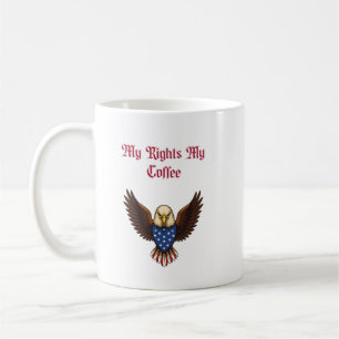Mijn Rechten Mijn Koffie Patriottisch Vrijheidslie Koffiemok