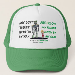 Mijn rechten Trucker Hat Pet