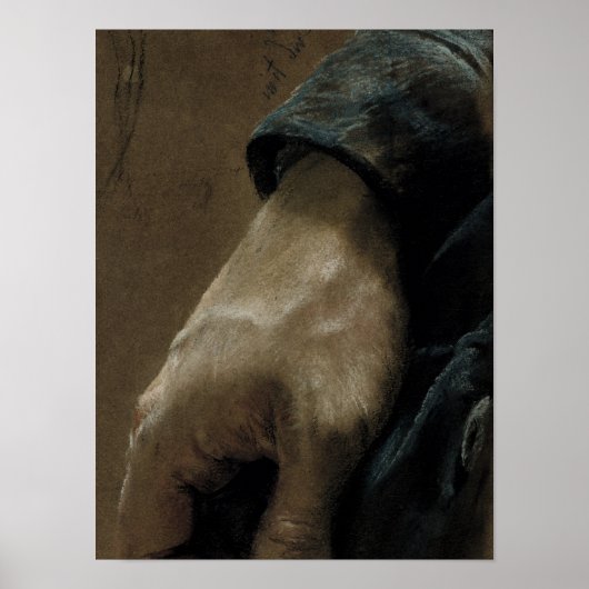 Mijn rechterhand getekend met mijn linkerhand, 184 poster (Voorkant)