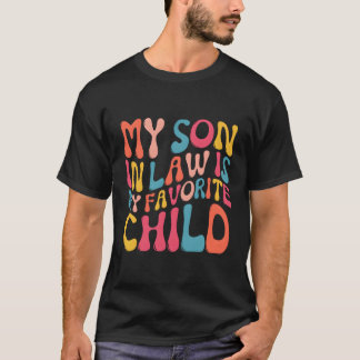 Mijn rechtse zoon is mijn favoriete Humor van de k T-shirt