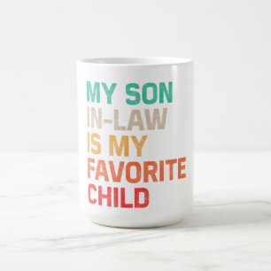 Mijn rechtse zoon is mijn favoriete kind koffiemok