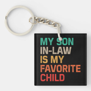 Mijn rechtse zoon is mijn favoriete kind sleutelhanger