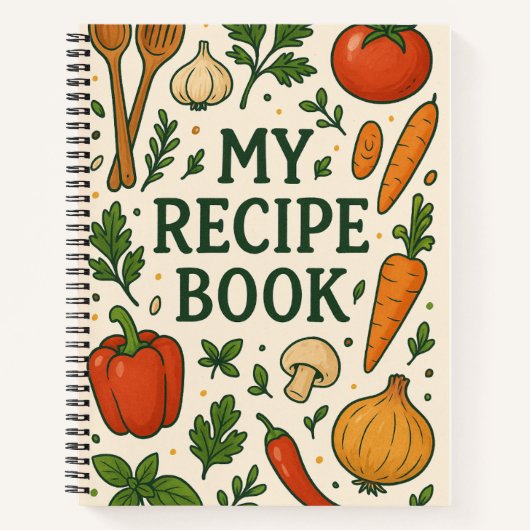 Mijn Recipe Book Notitieboek (Voorkant)