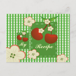 Mijn recipe Cherry Patch Briefkaart