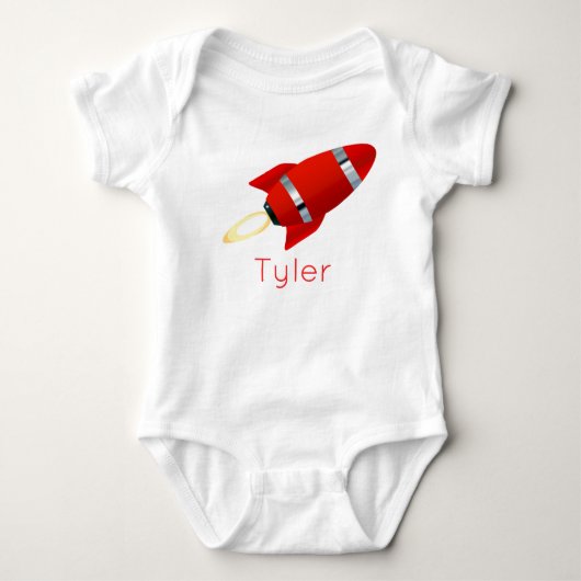 Mijn Red Rocket Romper (Voorkant)