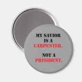 Mijn redder is een timmerman magneet (Voorkant / Achterkant)