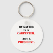 Mijn redder is een timmerman sleutelhanger (Voorkant)