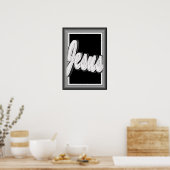 Mijn redder poster (Keuken)