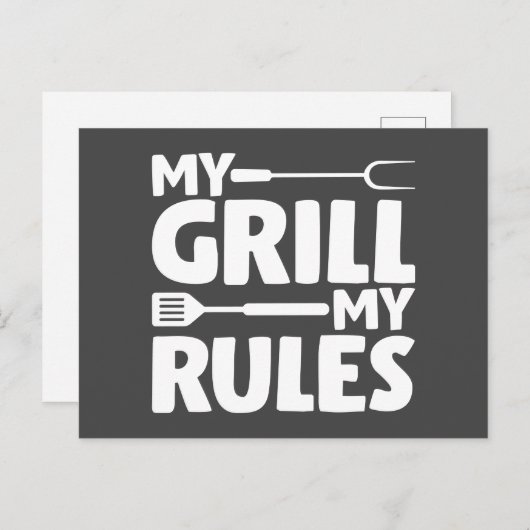 Mijn regels briefkaart (Voorkant / Achterkant)