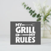 Mijn regels briefkaart (Staand voorkant)