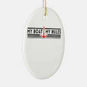 Mijn regels keramisch ornament (Rechts)