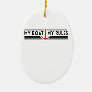 Mijn regels keramisch ornament