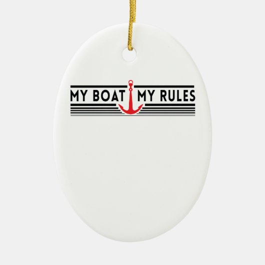Mijn regels keramisch ornament (Voorkant)