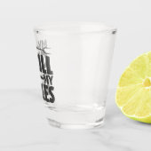 Mijn regels shot glas (Rechts)