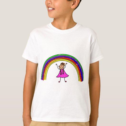 Mijn regenboog t-shirt (Voorkant)