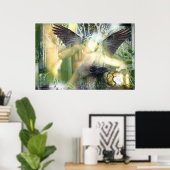 Mijn regenboog van Gregory Gallo Poster (Thuiskantoor)