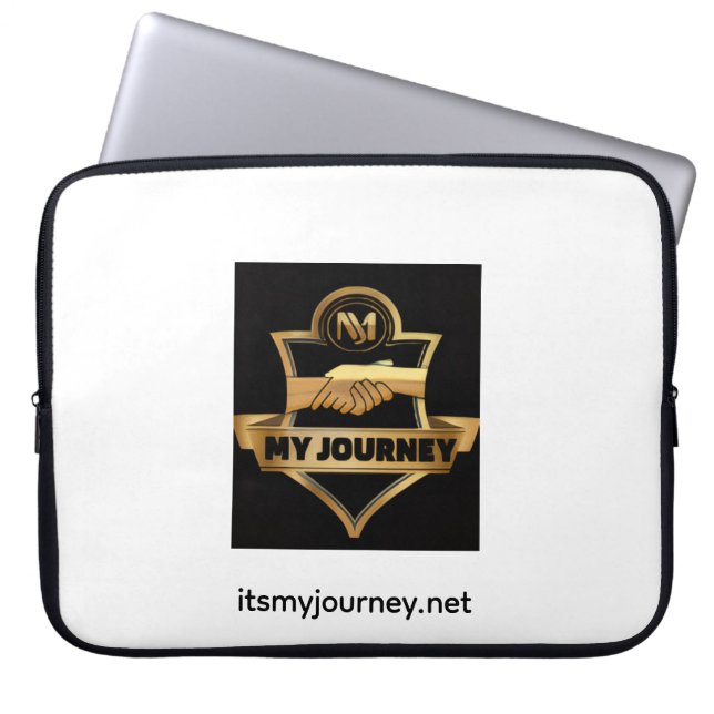 Mijn Reis Laptophoes Laptop Sleeve (Voorkant)