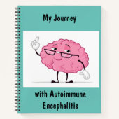 Mijn reis met een notebook met autoimmune Encephal Notitieboek (Voorkant)