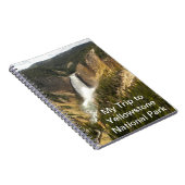 Mijn reis naar de Yellowstone National Park-laptop Notitieboek (Rechterzijde)