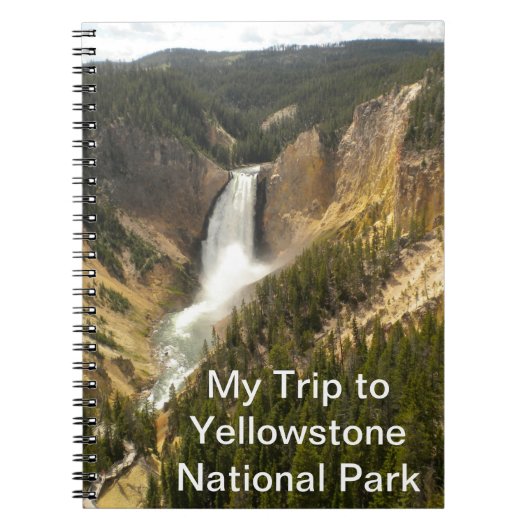 Mijn reis naar de Yellowstone National Park-laptop Notitieboek (Voorkant)