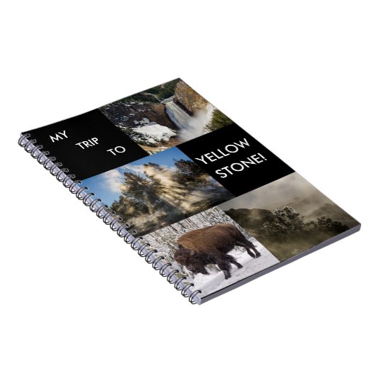 Mijn reis naar Yellowstone National Park Notitieboek (Rechterzijde)