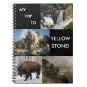 Mijn reis naar Yellowstone National Park Notitieboek (Voorkant)