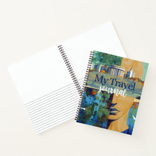 Mijn reisdagboek (8.5x11) notitieboek