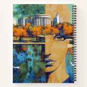 Mijn reisdagboek (8.5x11) notitieboek (Achterkant)