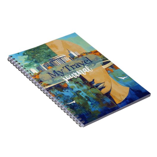 Mijn reisjournaal notitieboek (Rechterzijde)