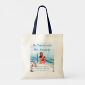 Mijn reizen met mevrouw Kennedy Tote Bag (Achterkant)