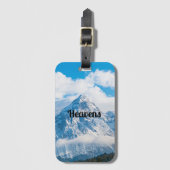 Mijn reizen zakelijke of causale tour op maat bagagelabel (Voorkant (verticaal))