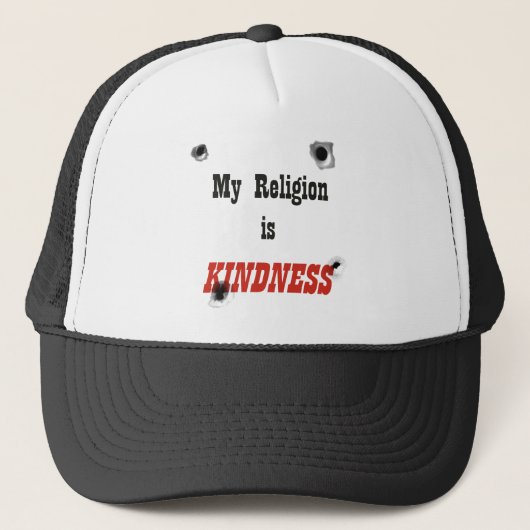 Mijn religie trucker pet (Voorkant)