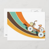 Mijn retro fiets briefkaart (Voorkant / Achterkant)