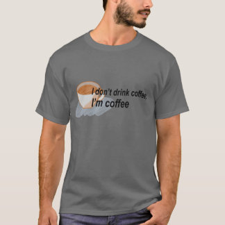 Mijn retro koffie t-shirt