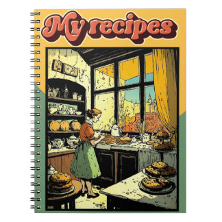 Mijn retro recepten notitieboek