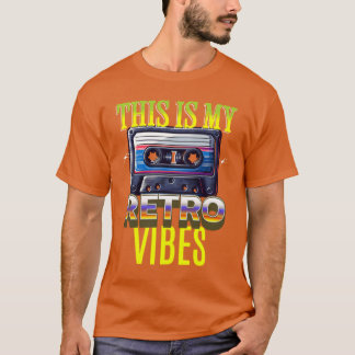 Mijn Retro Vibe Cassette grappig T-shirt