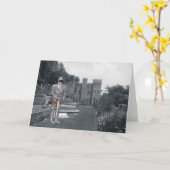 Mijn Ridder in Glanzend Pantser Kaart (Gele Bloem)