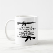 Mijn riffelaar identificeert zich als één enkele s koffiemok (Links)