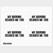 Mijn rijbevoegdheid is ook voor mij Sticker (Vel)