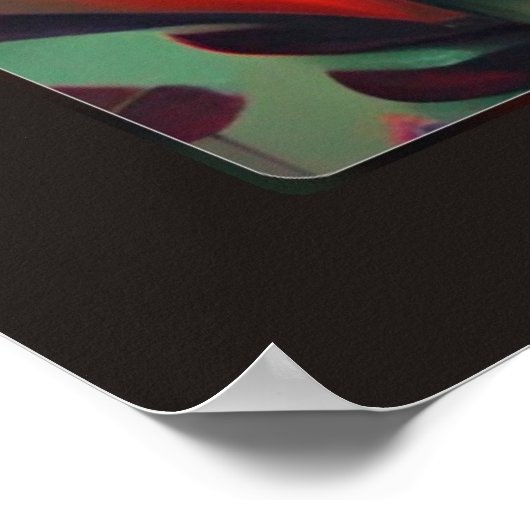 Mijn Robot DJ van Wombott Poster (Hoek)