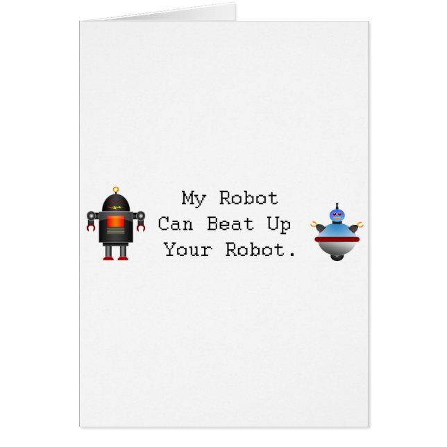 Mijn robot kan je robot omslaan (Voorkant)