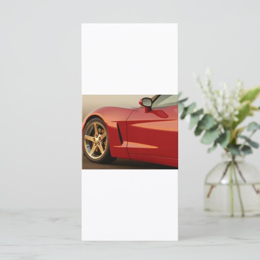 Mijn Rode Corvette (Staand voorkant)