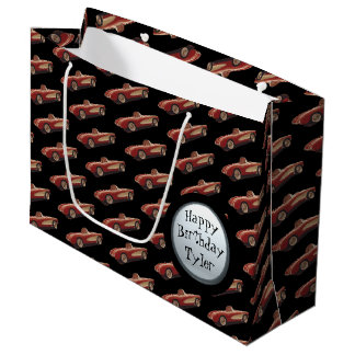 Mijn rode Corvette Gift Bag Groot Cadeauzakje