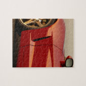 Mijn Rode Corvette Legpuzzel (Horizontaal)